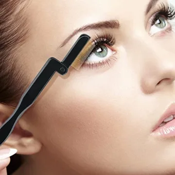 G2PLUS Folding Eyelash Comb Set for Perfect Lashes