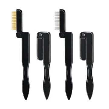 G2PLUS Folding Eyelash Comb Set for Perfect Lashes
