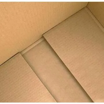 Secure Seal - 50 Pack of 10x7x4” Corrugated Cardboard Packing Shipping Mailing Moving Carton Boxes Cube