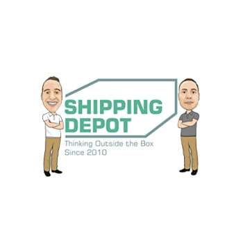 Secure Seal - 50 Pack of 10x7x4” Corrugated Cardboard Packing Shipping Mailing Moving Carton Boxes Cube