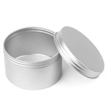 Tosnail Lightweight Round Tins with Screw Lids 24 Pack