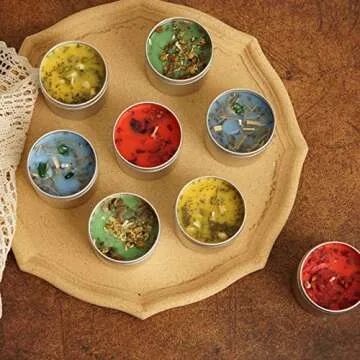 Tosnail Lightweight Round Tins with Screw Lids 24 Pack