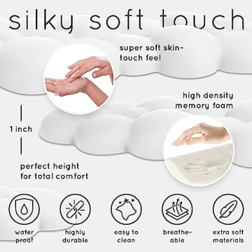 Qloud Cloud Wrist Rest Keyboard for Ergonomic Comfort