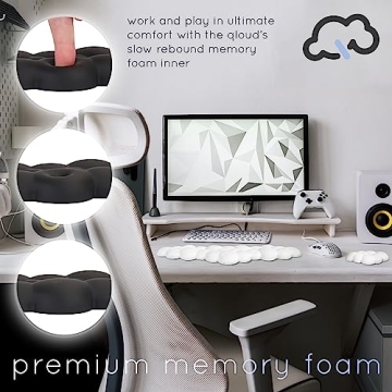 Qloud Cloud Wrist Rest Keyboard for Ergonomic Comfort