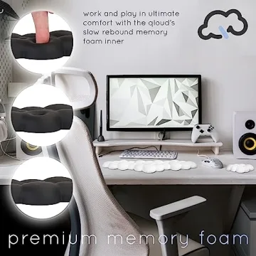 Qloud Cloud Wrist Rest Keyboard for Ergonomic Comfort