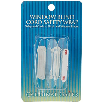 Cardinal Gates Cord Safety 3-Wraps - Easy Installation for Safe Homes