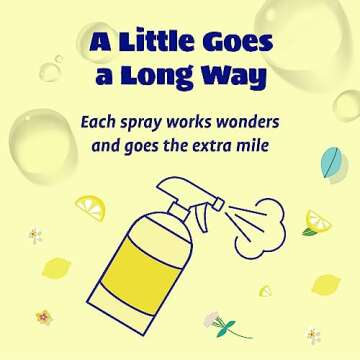 Originally Yellow All-Purpose Distilled Vinegar Spray Living Room, Bathroom, & Kitchen Cleaner Spray | Infused with Organic Lemon | Plant-Based All Purpose Cleaner, 16 Fl Oz (3-Pack)