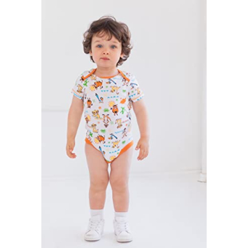 Disney Baby 5 Pack Bodysuits with Iconic Characters