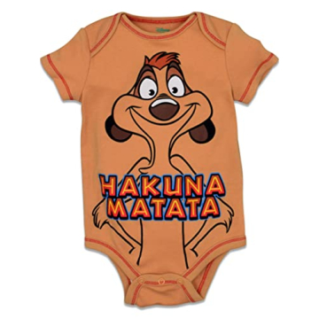 Disney Baby 5 Pack Bodysuits with Iconic Characters