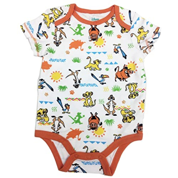 Disney Baby 5 Pack Bodysuits with Iconic Characters