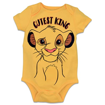 Disney Baby 5 Pack Bodysuits with Iconic Characters