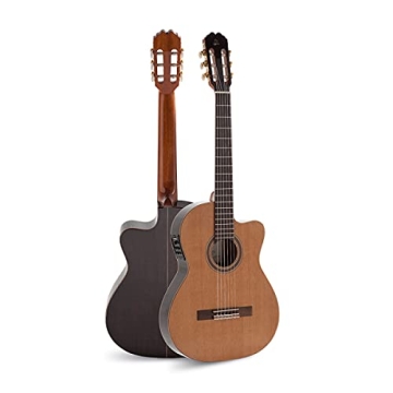 Admira 6 String Classical Guitar Gold Fishman Pickup