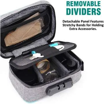 OZCHIN Smell Proof Bag for Secure Storage