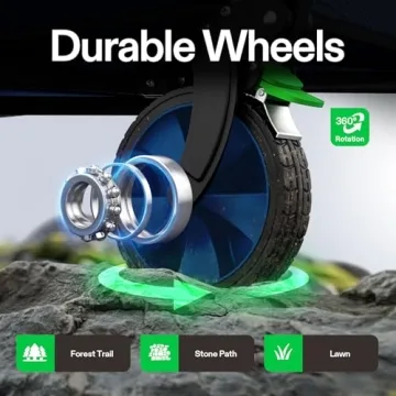 VIVOSUN Folding Wagon: Durable Outdoor Utility Cart