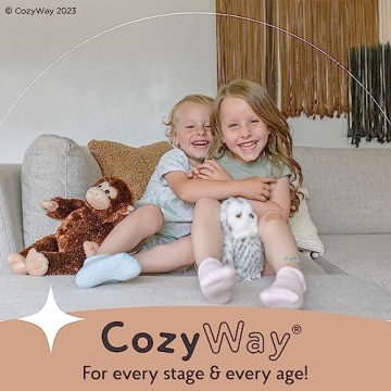 CozyWay Non-Slip Toddler Socks 12 Pack for Infants