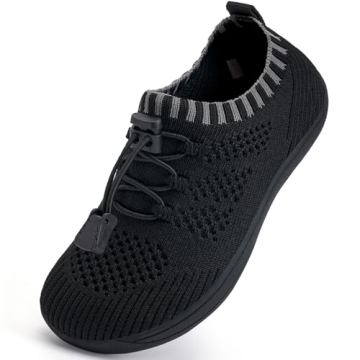 WateLves Toddler Wide Water Shoes Kids Barefoot Beach Swim Shoes Boys Girls Breathable Slip On Walki...