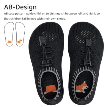 WateLves Toddler Wide Water Shoes for Kids Swim Fun