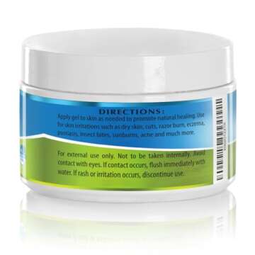 NutriNoche Colloidal Silver Gel for Skin Relief - 4oz