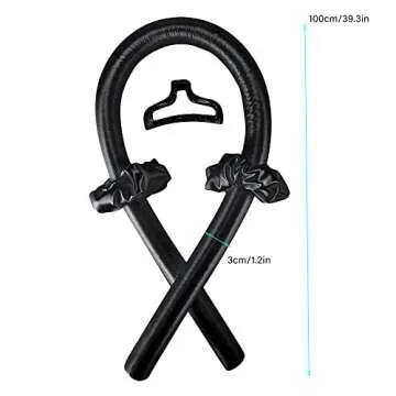 Heatless Hair Curler for Overnight Waves & Curls