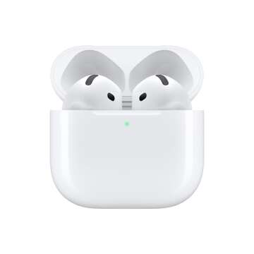 Apple AirPods 4 Wireless Earbuds - Personalized Spatial Audio, 30 Hours Battery Life, H2 Chip