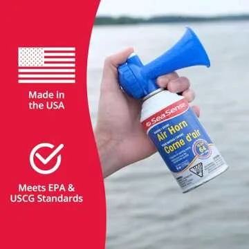 SeaSense Air Horn – Loud Safety Signal for All Occasions