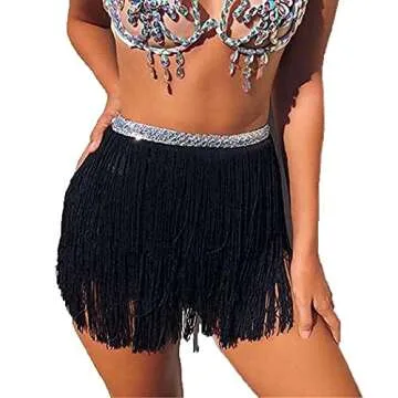 Victray Women's Dance Skirts – Stylish Fringe Design