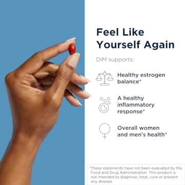 Designs for Health DIM-Evail - 100mg DIM Supplement Enhanced Absorption Diindolylmethane - Supports ...