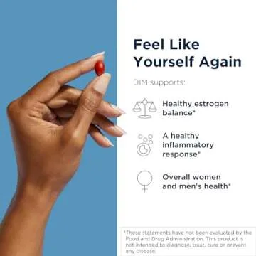 Designs for Health DIM-Evail - 100mg DIM Supplement Enhanced Absorption Diindolylmethane - Supports ...