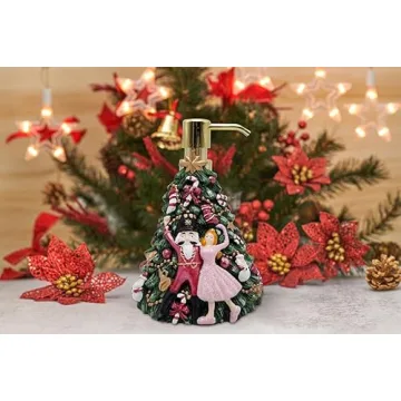 Nutcracker Ballet Tree Lotion Pump - Christmas Soap Dispenser