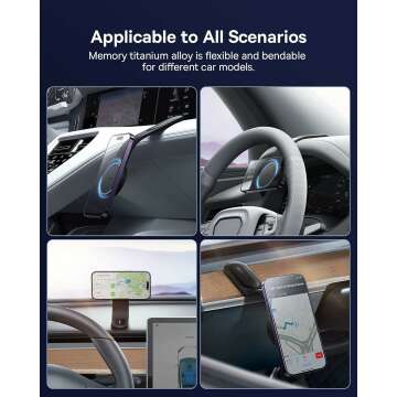 Baseus Magsafe Car Mount for iPhone 15-12