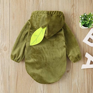 Cute Velvet Toddler Halloween Avocado Costume 18-24M