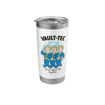 Fallout Vault Boy Stainless Steel Insulated Tumbler - Perfect for Fans
