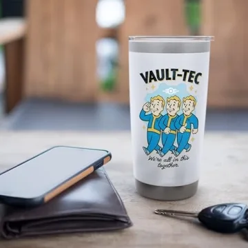 Fallout Stainless Steel Insulated Tumbler for Gamers and Fans
