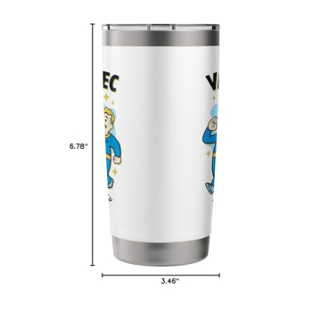 Fallout Stainless Steel Insulated Tumbler for Gamers and Fans