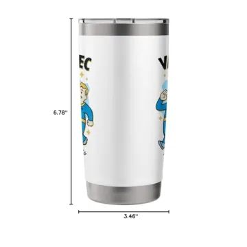 Fallout Stainless Steel Insulated Tumbler for Gamers and Fans