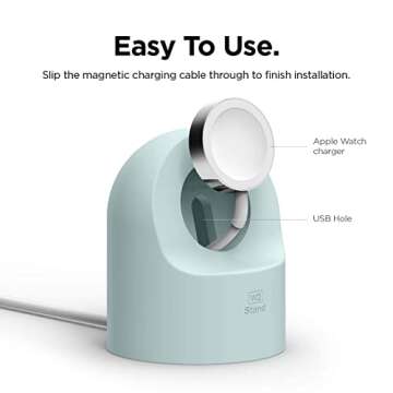 elago W2 Charger Stand for Apple Watch - Stylish & Functional