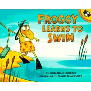 Froggy Learns to Swim: Fun Kids' Book for Learning