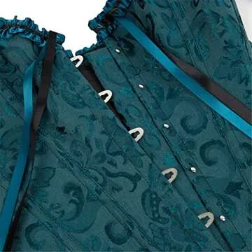 Zhitunemi Plus Size Floral Corset for Women Lingerie