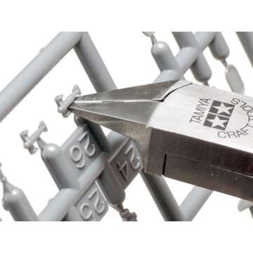 Tamiya Sharp Pointed Side Cutter NO.123 - Essential for Model Builders