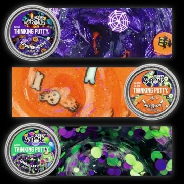 Crazy Aaron's Halloween Putty Mini Tins Bundle - 3 Pack