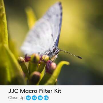 49mm Macro Close-Up Filter Set (+2 +4 +8 +10) for Canon EOS M Cameras with Pouch