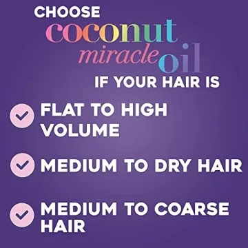 OGX Coconut Miracle Oil Treatment for Healthy Hair