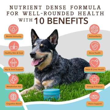 Natural Dog Company Multivitamin Chews (90 Pieces), Dog Vitamins and Supplements, Peanut Butter & Bacon Flavor, for Dogs of All Ages, Sizes, & Breeds, Supports Immune System, Antioxidant