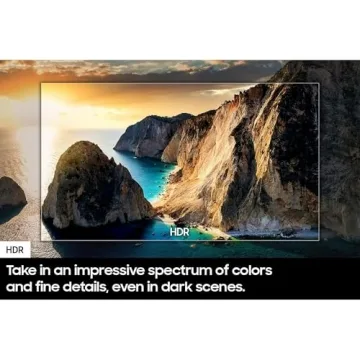 SAMSUNG 55-Inch Crystal UHD Smart TV - Renewed