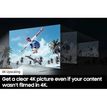 SAMSUNG 55-Inch Crystal UHD Smart TV - Renewed