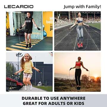 Adjustable Jump Rope for Ultimate Fitness Adventure