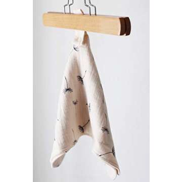 Marlowe Co Organic Cotton Muslin Baby Blanket Floral