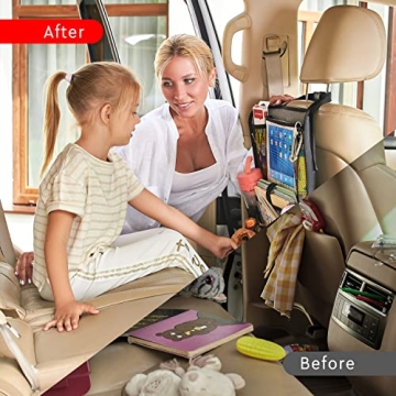 Helteko Backseat Car Organizer with 9 Storage Pockets