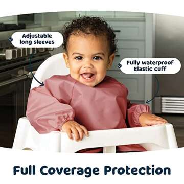 Tiny Twinkle Waterproof Baby Bibs for Mess-Free Feeding