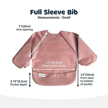 Tiny Twinkle Waterproof Baby Bibs for Mess-Free Feeding